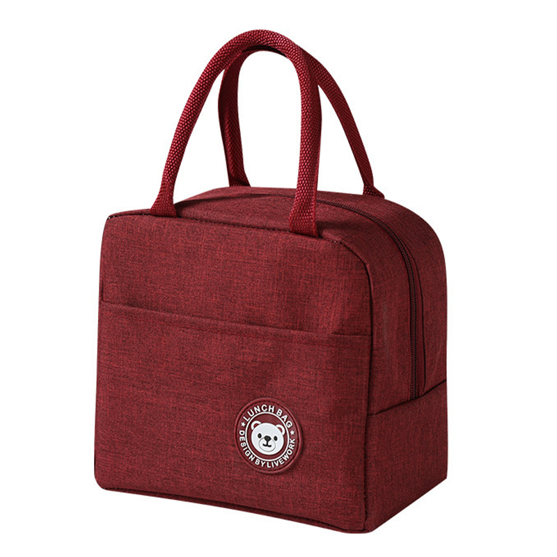 Lunchbox Tasche Eis beutel Bento Kasten Lebensmittel behälter Isolierung Paket thermische Lebensmittel Picknick Taschen Beutel für Mädchen freundlicher: Grün