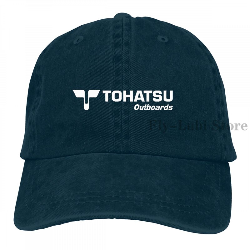 Tohatsu Outboards Baseball cap men women Trucker Hats adjustable cap: 2-Navy