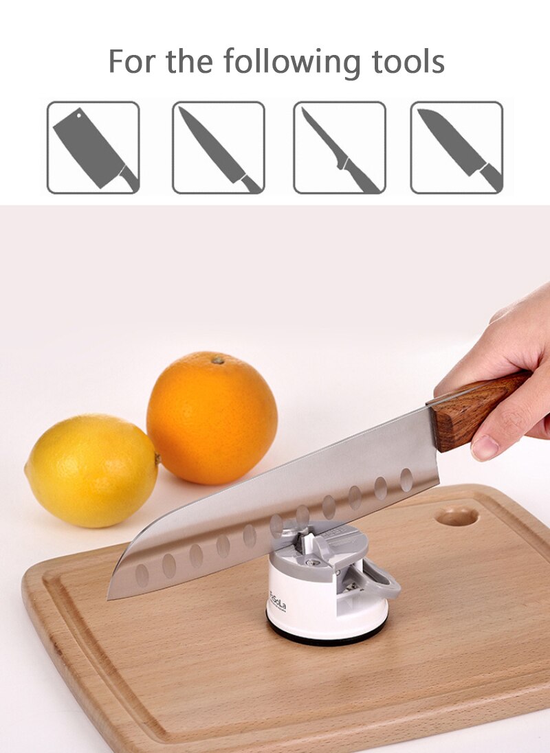 1 Pcs Knife Sharpener Kitchen Sharpening Tool Kitchen Gadget Tool Knife Sharpen Easy And Safe Whetstone Gadget