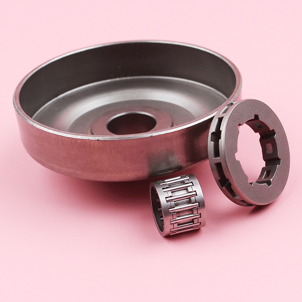 Tambour d'embrayage. Pièces de rechange pour Husqvarna 50 51 55 325, pignon à jante de 254 "7T 19mm