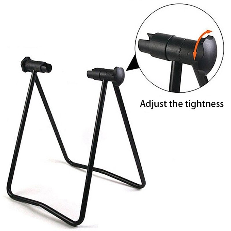 Bicycle Trainer Stationary Bike Cycle Stand Indoor Exercise Training Foldable Repair Stand Floor Storage Parking Rack Bicycle