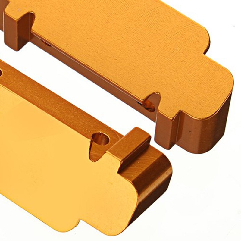 2Stck Aktualisierung Ersatzteile Rc Auto Teile Vorne Stoßstange Hinten für Wltoys A959-B A969-B A979-B