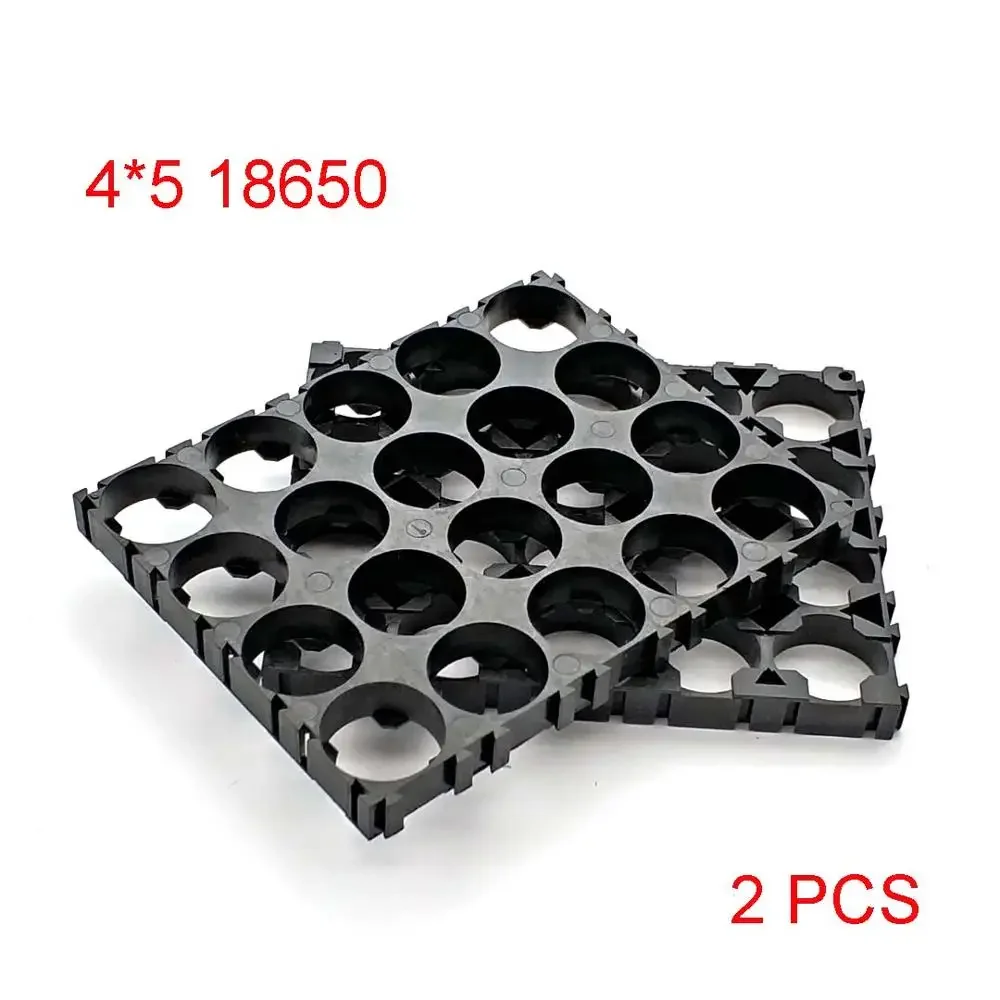 18650 Batterijhouder Veiligheid Anti-vibratie Houder Beugel Li-ion Mobiele houder Cilindrische plastic behuizing Diameter 18,5 mm: Roze