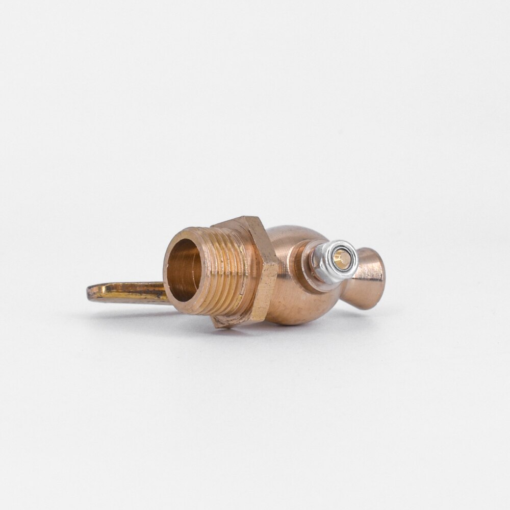 1/4" 3/8" 1/2" 3/4" BSP Male Brass Drain Petcock Shut Off Valve Water Gas Oil
