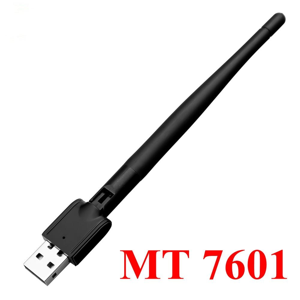 Mt -7601 usb wifi adapter trådløs antenne lan adapter netværkskort til tv set top box usb wi-fi adpater