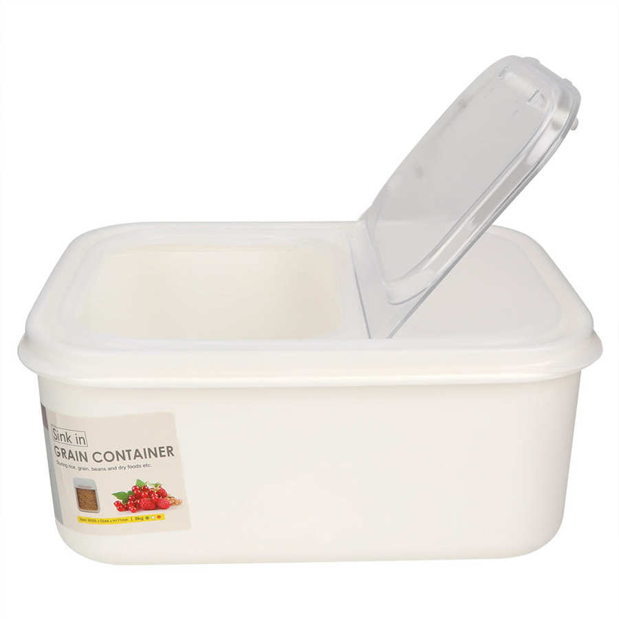 Pet Food Container Large Capacity Cat Dog Food Storage Box Container Bucket with Measuring Cup (Two Size Option)