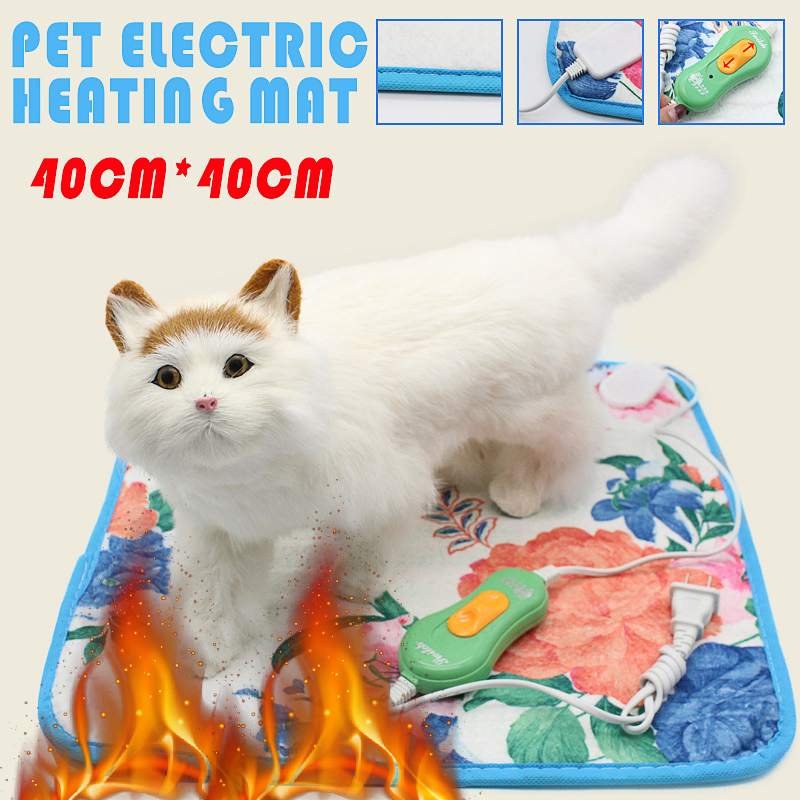 Huisdier Elektrische Heater Mat Verwarming Pad Kat Hond Bed Lichaam Winter Warmer Tapijt Huisdier Elektrische Deken Verwarmd Seat Voor Katten honden