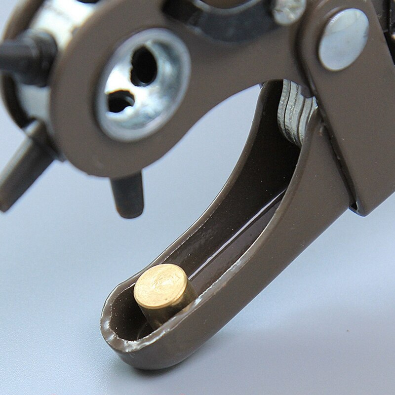 Punching Heavy Leather Punch Hole Puncher,Leather Hole Punch Tool,6 Sizes of Holes