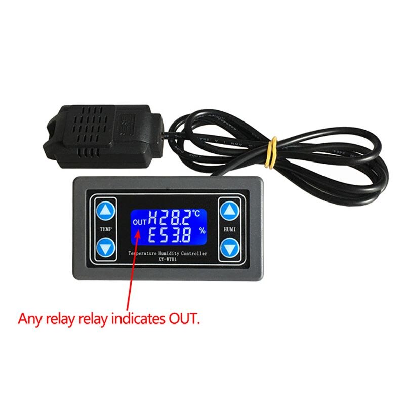 XY-WTH1 Digital Humidity & Temperature Controller Thermostat Hygrometer Regulator