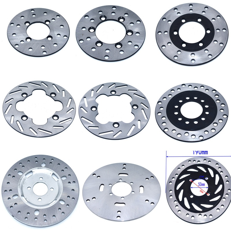 Voor Achter Remschijf Rotor 108 130 158 170 180 190Mm Voor 125cc 150cc 200cc 250cc Quad Pit Dirt bike Atv Utv