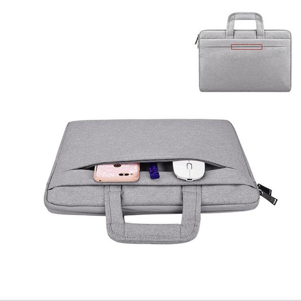 Funda protectora para ordenador portátil, maletín de negocios para Macbook Air Pro de 13,3, 14,1, 15,4 y 15,6 pulgadas, con forro de Apple