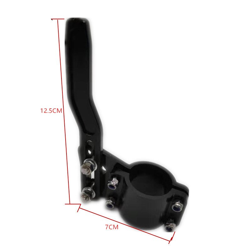 Universal ABS Car Styling Adjustment Steering Wheel Turn Rod Extension Turn Signal Lever Position Up Kit