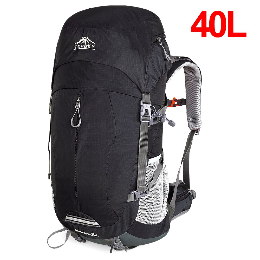 Backpack 40L Internal Frame Ultralight Waterproof Outdoor Mountaineering Hiking Traveling Climbing Camping with Rain Cover