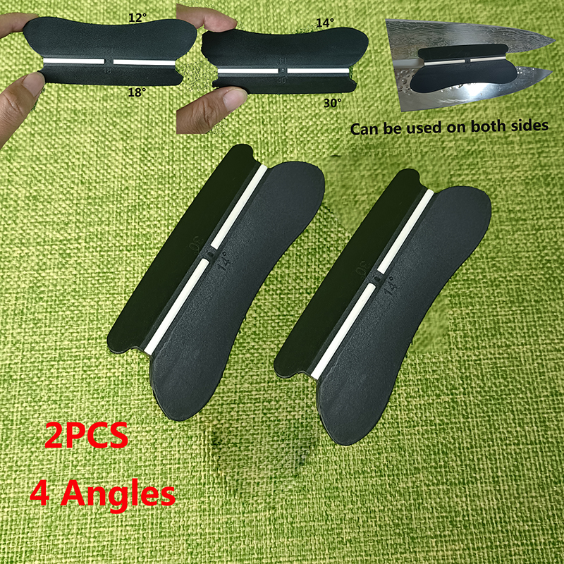 Guía angular, piedra de afilar, afilador de cuchillos fijo, accesorios de piedra de afilar de 15 grados, herramienta auxiliar para cuchillos de cocina, piedra de aceite: Caqui oscuro