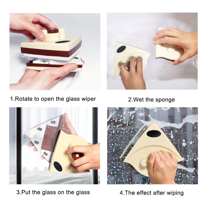 Dubbelzijdig Magnetische Window Glass Cleaner Magn... – Grandado