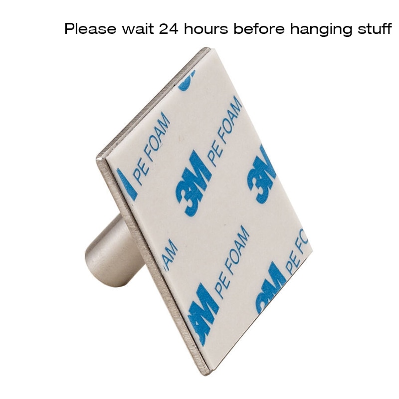3M Self Adhesive Wall Door Back Hooks Heavy Duty Stainless Steel Clothes Hanger Bathroom Kitchen Towel Rustproof Hook