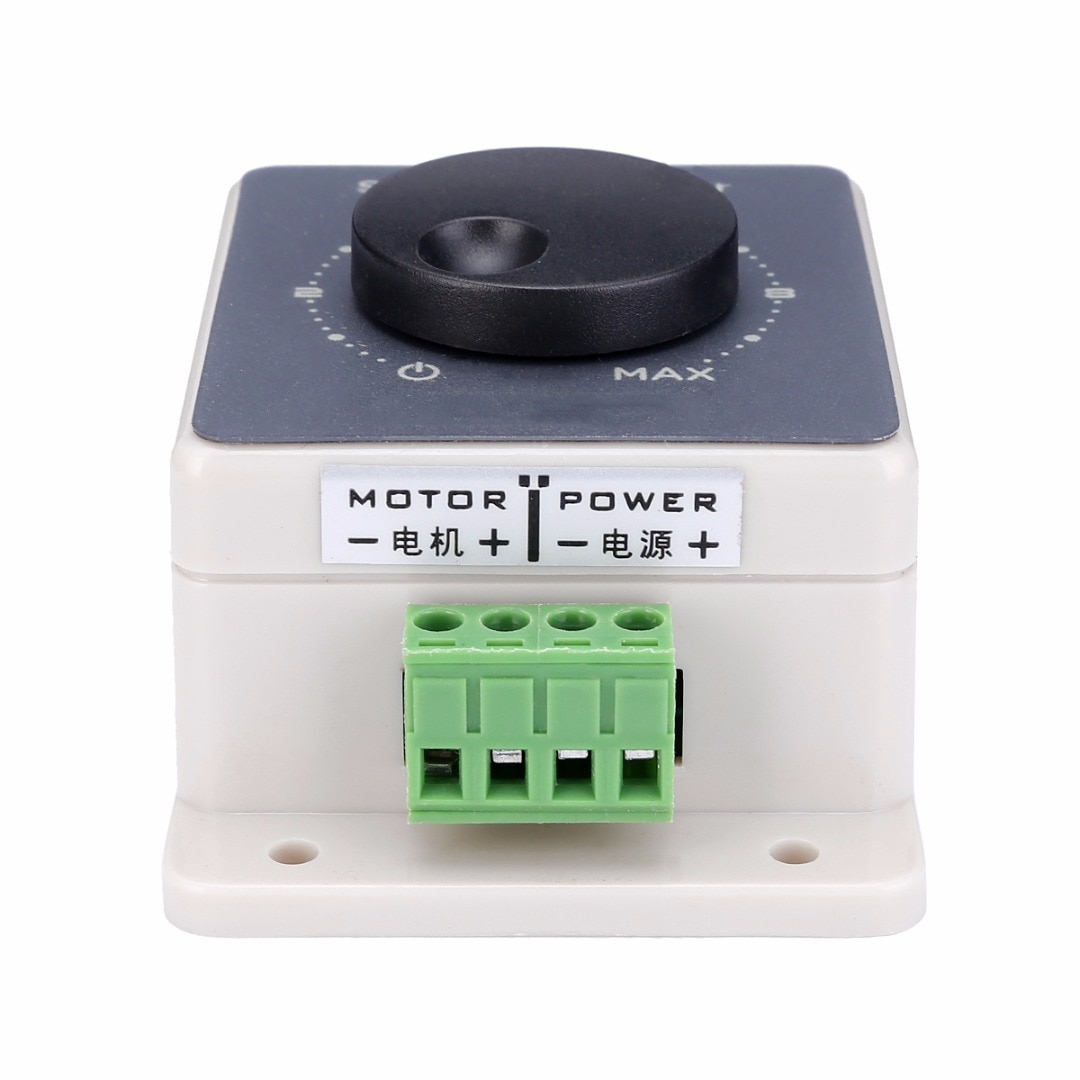 12V 24V 48V 20A DC Motor Speed Controller 5%-100% Speed Regulator Adjustable Potentiometer Switch For Machine Parts