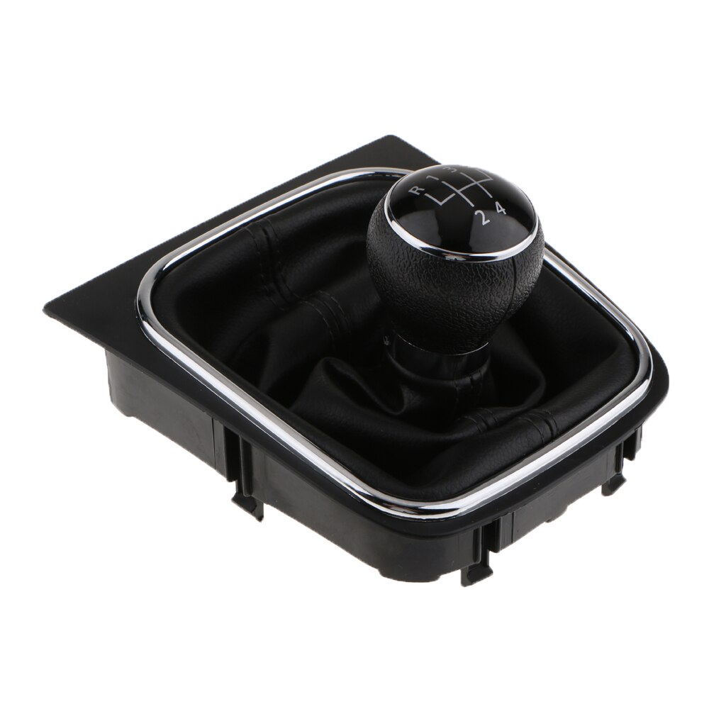 Manual Gear Shift Knob Shifter Boot for VW Golf MK5 MK6