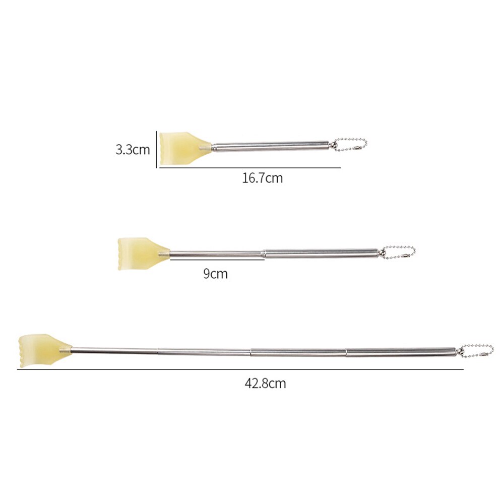 Tickle Krabben Tool Verstelbare Praktische Handige Roestvrij Stretch Terug Scratcher Telescopische Krassen Massage Kit Compact