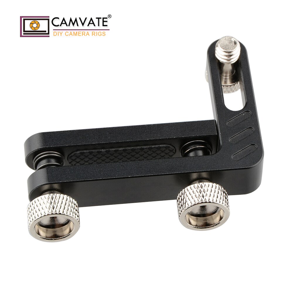 CAMVATE Adjustable HDMI Cable Clamp Lock Protector HDMI Rod Clamp Cable Protective Clip For DSLR Camera Cage Rig (Sony A6500)