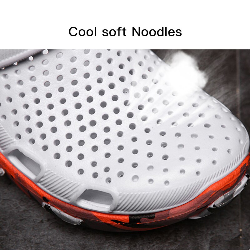 Lizeruee strand hurtigtørre hjemmesko sommer mænd træsko sveller sportssandaler til mænd udendørs platform sko gummi zapatos mujer