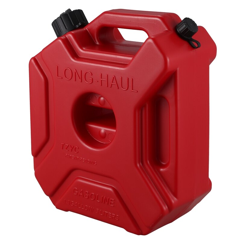 Tanques de combustible bloqueables de 5L, latas de gasolina de plástico para montaje de coche, latas de Gas Jerrycan para motocicleta, contenedor de aceite de gasolina, contenedor de combustible