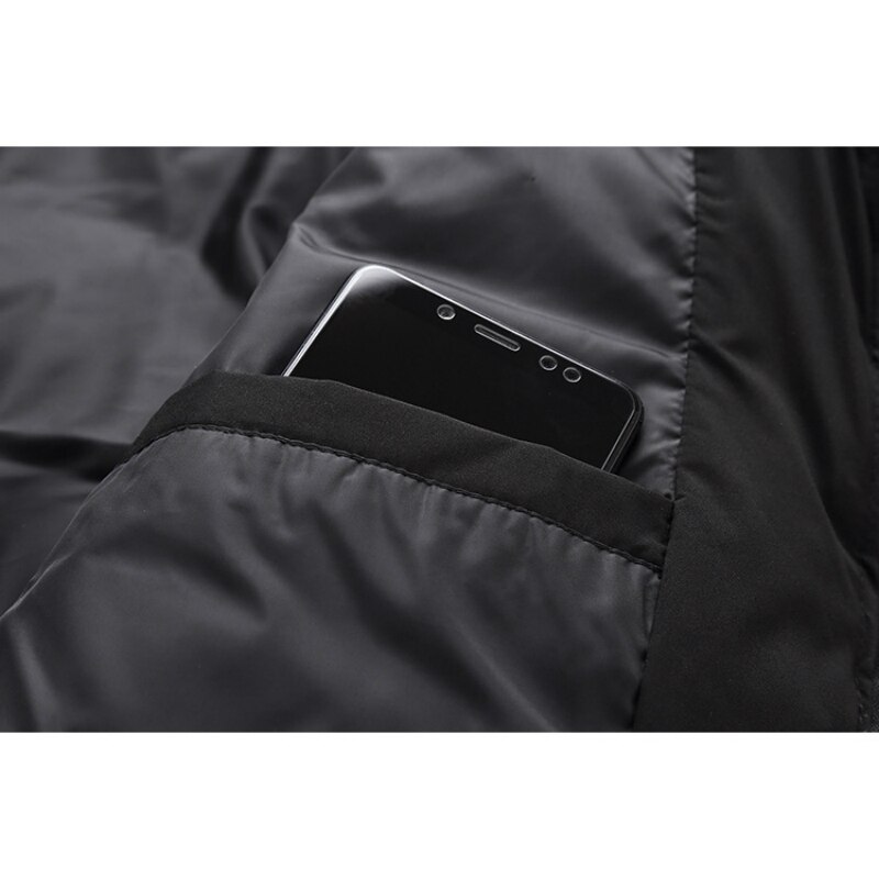 Winter Jacket Men Thermal Thick Coat Snow Navy Black Parka Male Warm Outwear White Duck Down Jacket Men