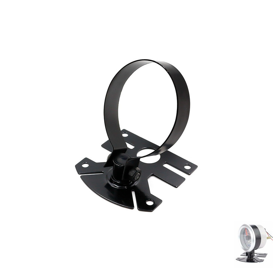 52mm Auto Auto Single Gat Meter Gauge Holder Metal Speed Meter Houder/Multimeter Houder/Rotary Clip 1 paar