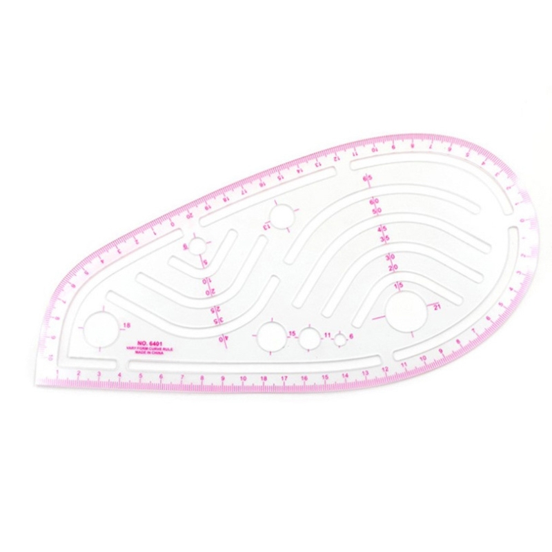 M4YD Sewing Tools 4/5 Stlye Sew French Curve Metric Shaped Ruler Measure Sewing Dressmaking Pattern DIY Clothing