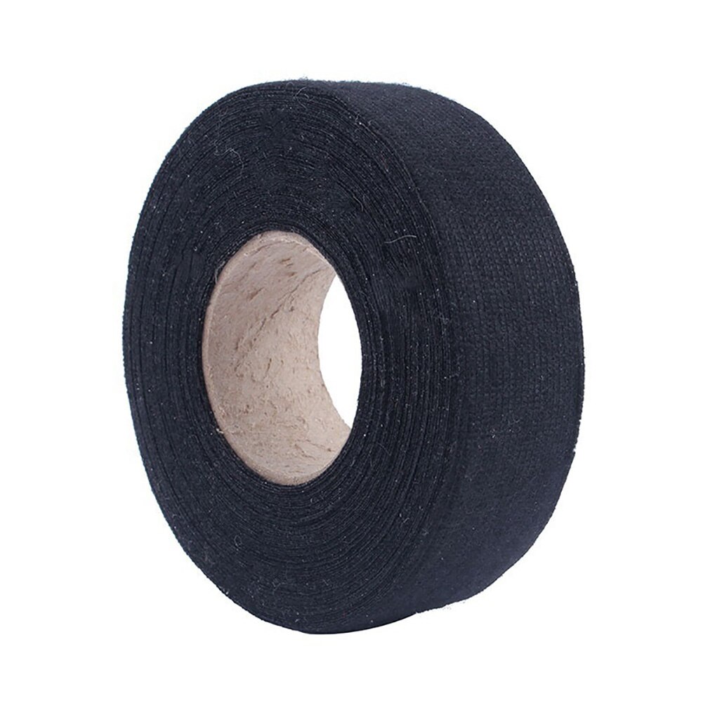 15m Adhesive Cloth Automotive Wiring Harness Tape Car Auto Heat Sound Isolation 9/19/32MM Auto Cable Adhesive Cloth Fabric Tape: 19mm  15m