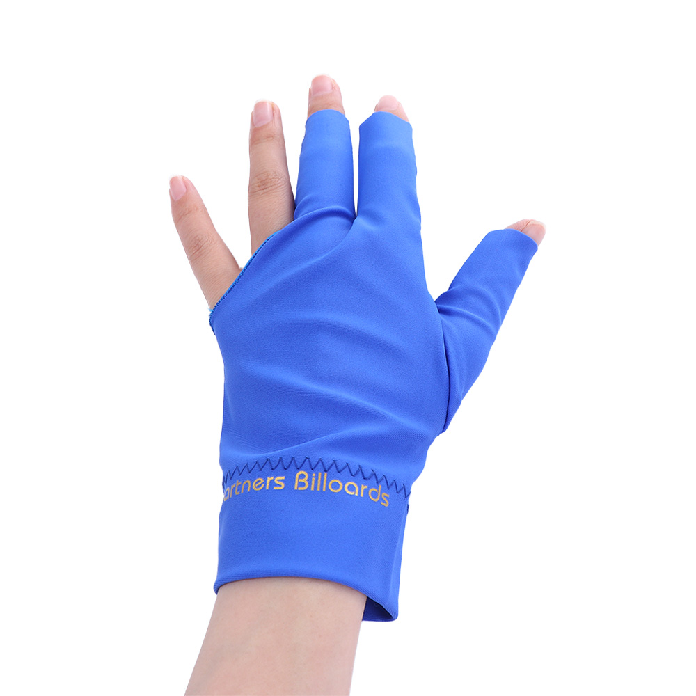 Accessories Three Finger Glove Non Slip Billiards Gloves three-fingered Glove Billiard Cue Gloves Separate-finger Glove: black
