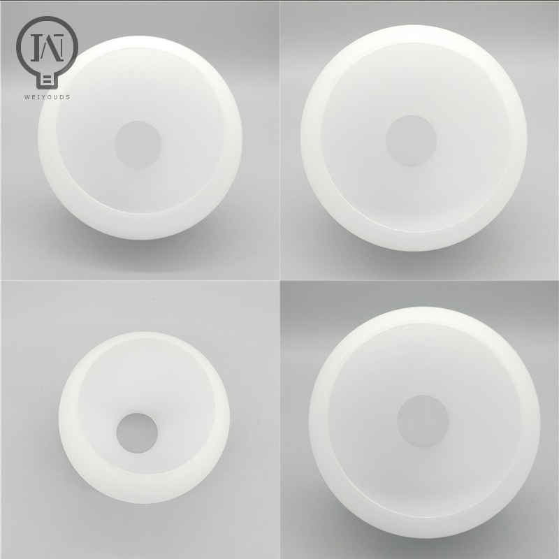D4cm D3cm Opening Witte Globe Glazen Lampenkap E27 E14 Melkachtige Glazen Lampenkap Vervangingsonderdeel Verlichting Accessoire voor Kroonluchter