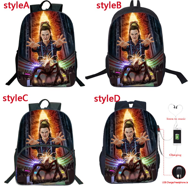 Più cool 4 Stili Straniero Cose Zaino Sacchetto di Scuola Gli Studenti Delle Ragazze Dei Ragazzi Bookbag Torna a Scuola Zaino Ragazzi Zaino Regalo