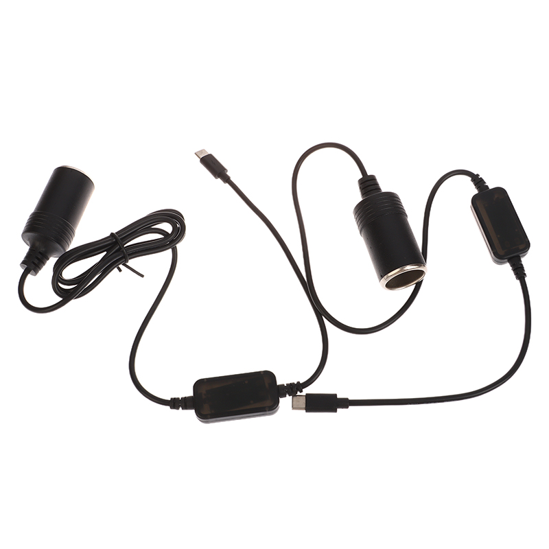 Prise allume-cigare Laguna de voiture USB C Type C à 12V, adaptateur convertisseur femelle, allume-cigare, aspirateur