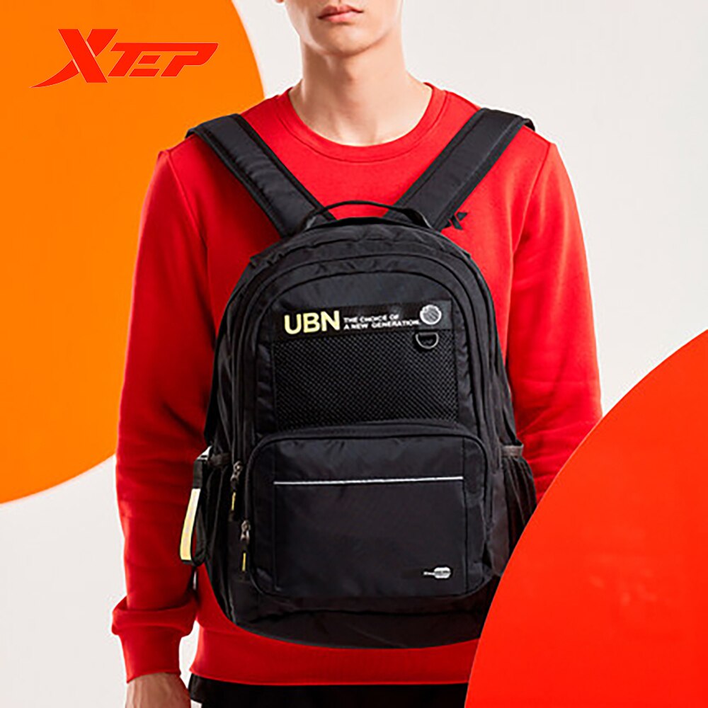 Xtep sports backpack backpack men and women the same style travel bag sports leisure backpack 880337110019