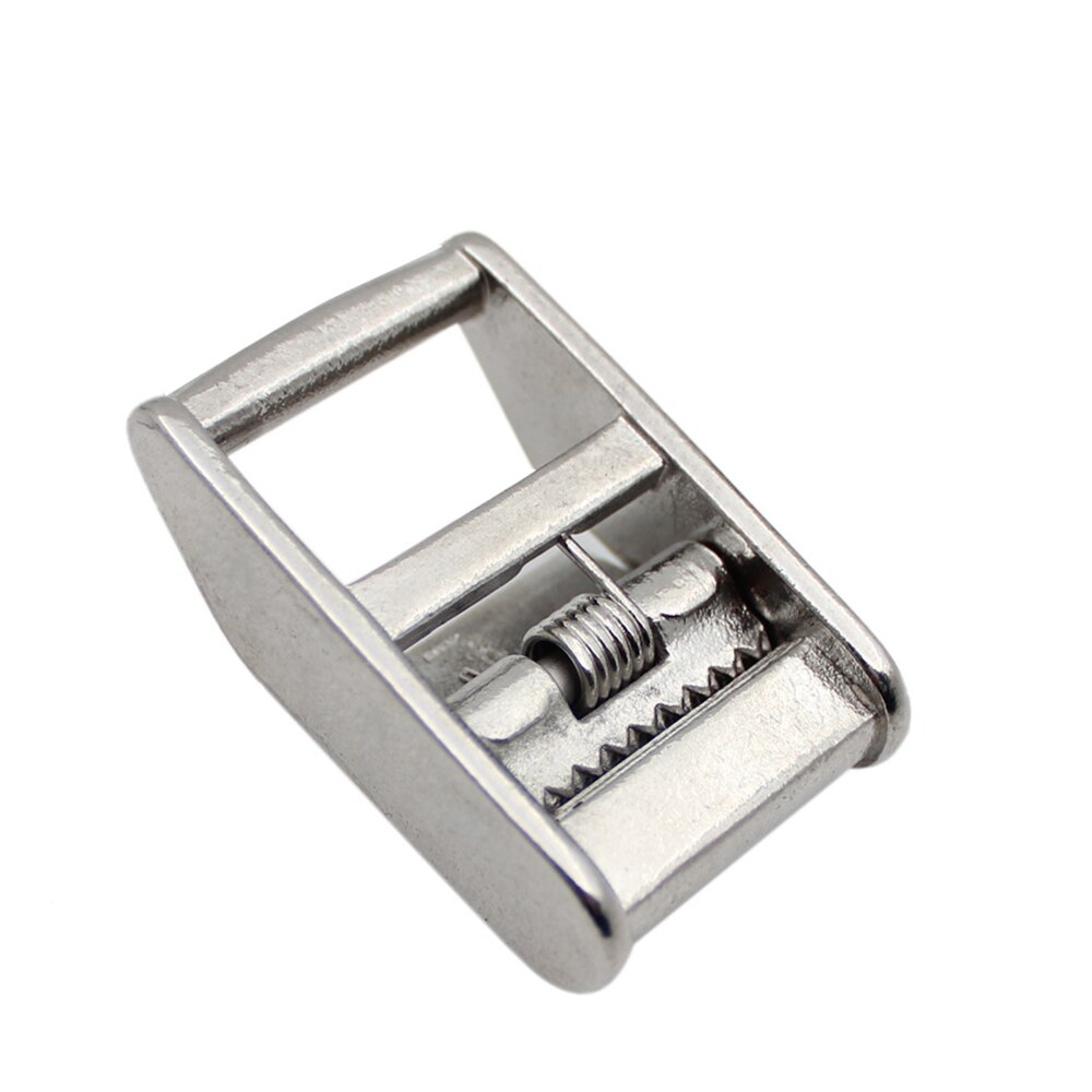 Webbing Tensioner Stainless Steel Cam Flap Buckles Press Cam Buckles Tie Down Buckle for 25mm/38mm Webbing Strap --M25
