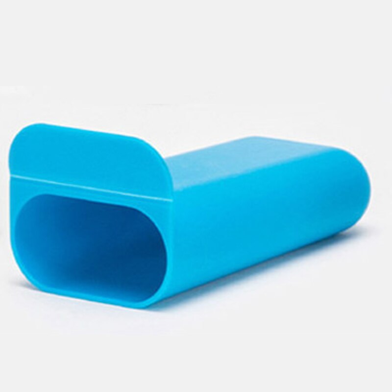 Stuedent boks multifunktion opbevaringsboks penneholder brevpapir æske makeup barsh holder kosmetisk organizer kaktus skrivebord: Penneholder blå -1