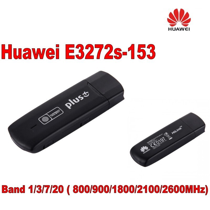 Ulåst huawei  e3372s-153 4g usb modem 4g usb stick datakort mobilt bredbånd 4g usb modem pk  e3272 e3276 e398