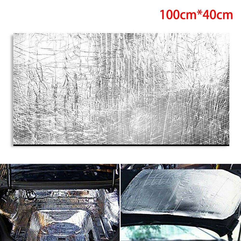 10mm Car Truck Firewall Heat Sound Deadener Insulation Mat Noise Insulation Wool Car Heat Sound Thermal Proofing Pad 40*100cm