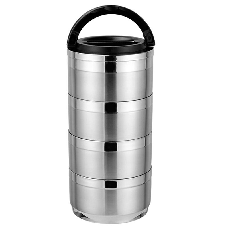 Portable Office Worker Bento Box Stainless Steel Picnic Insulation Leakproof Food Container Kitchen Large Lunch Box Tableware