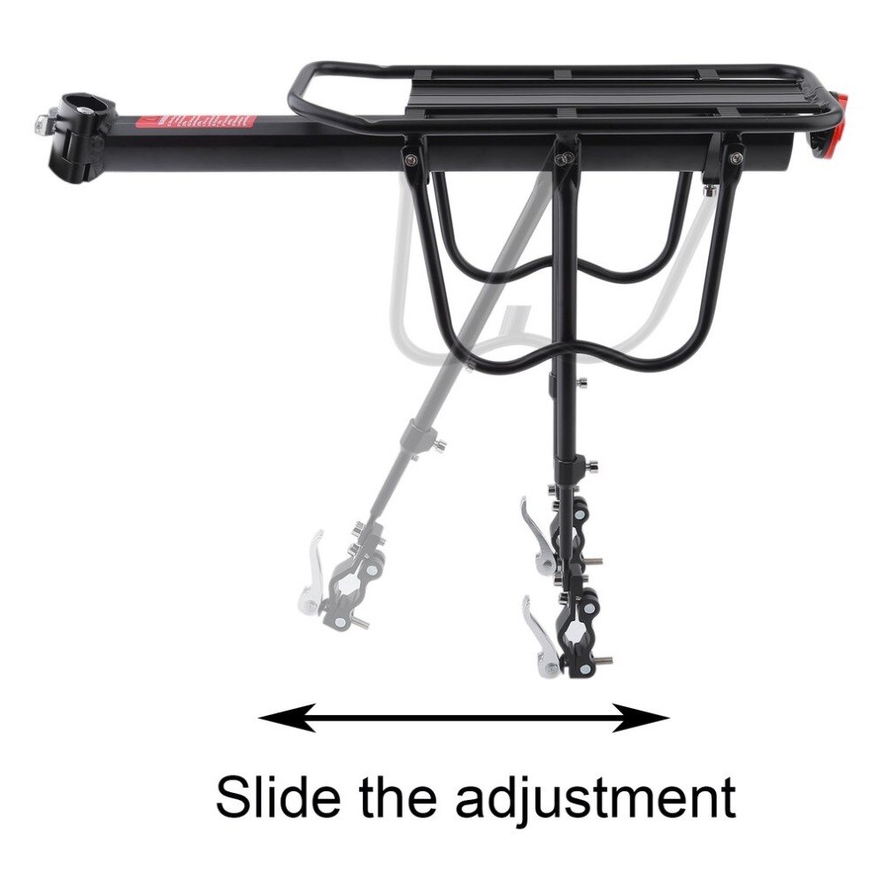 Fiets Bagagedrager Cargo Rear Rack Plank Fietsen Zadelpen Bag Holder Stand voor 15-20 'Fiets Fietsen Achter Rack Bag houder