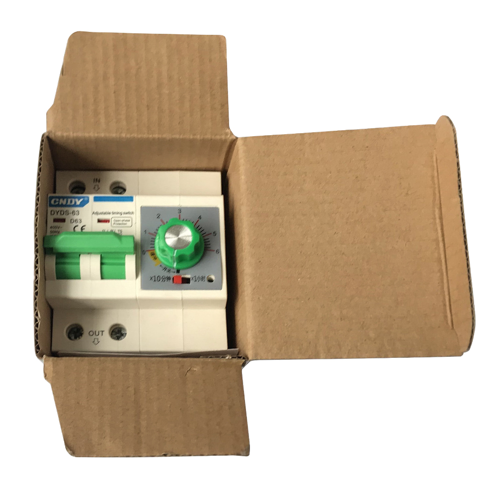 Premium adjustable timing switch timer switch 220V 230V 240V Max 63A with 2 times on / off time set range 1min-1H/1min-6H