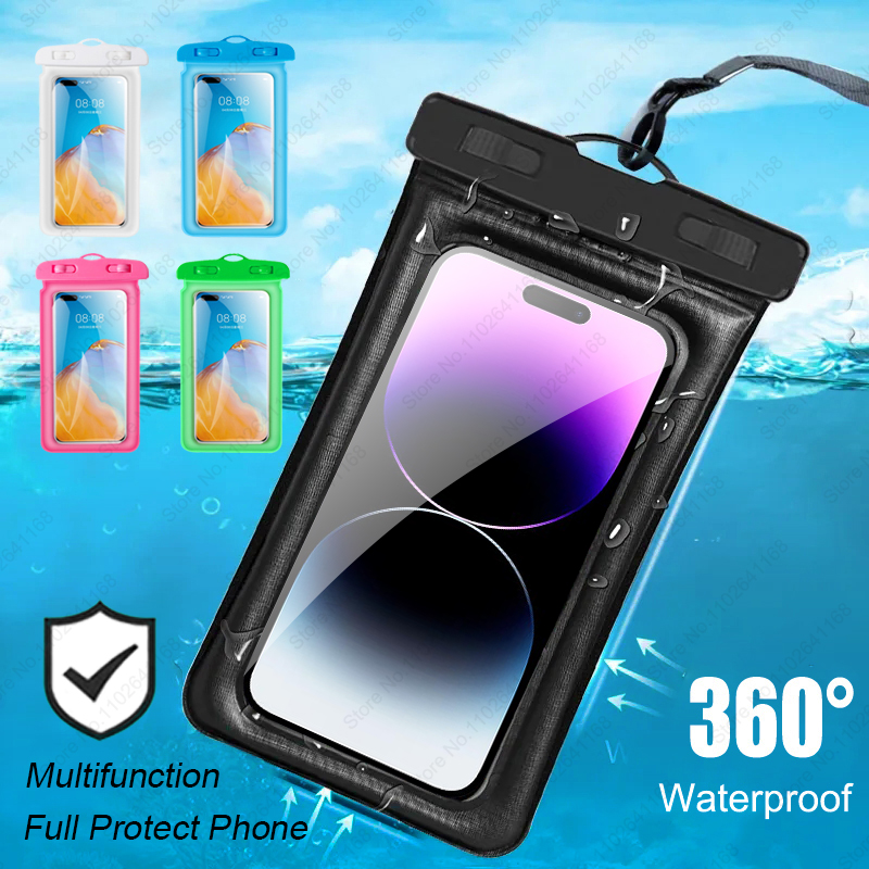 Waterdichte Telefoon Case Zwemmen Waterdichte Tas Universele Onderwater Beschermer Cover Voor Iphone 13 12 11 14 15 Pro Max Mini Xr Xs
