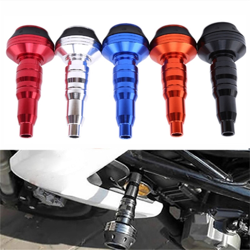 Universal 1 Piece Motorcycle Falling Protectors Exhaust Frame Slider Anti Crash Pad Protector Durable