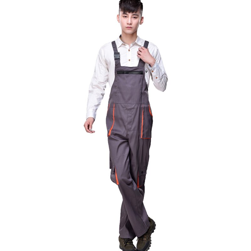 Working pants suit men 4S shop spray paint outdoor works auto repair machinery factory women's overalls wear summer