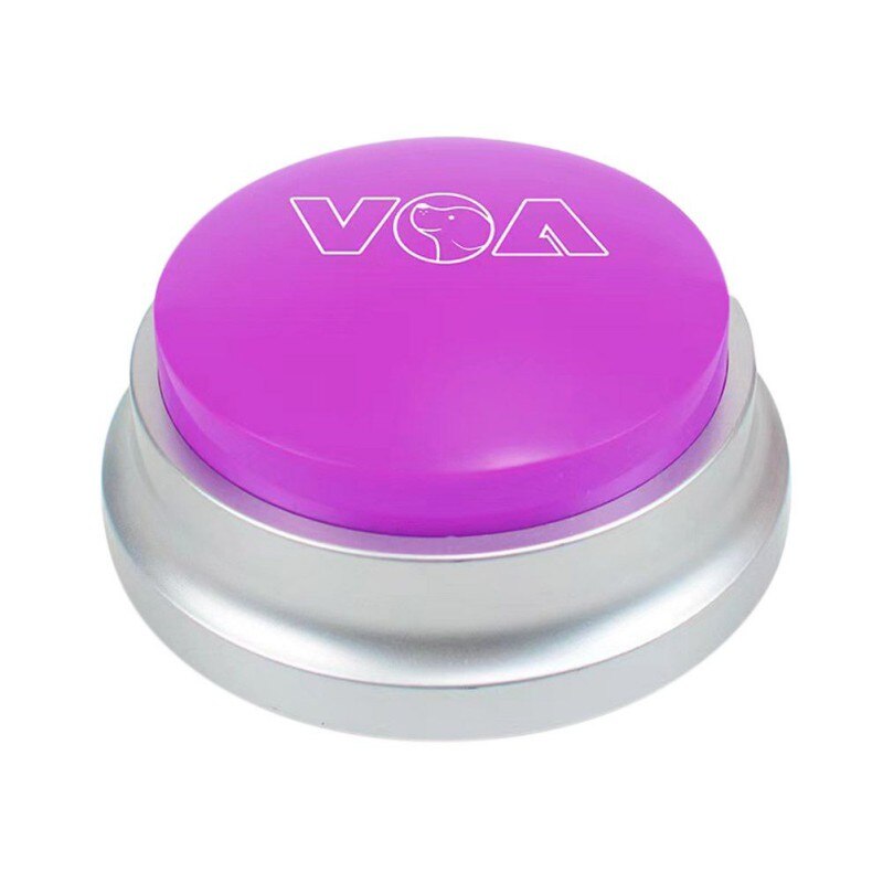 Bouton sonore pour animal de compagnie, jouet parlant, Buzzer sonore, bouton parlant enregistrable, fournitures de jeu de fête, jouets d&#39;entraînement pour chien,: Z