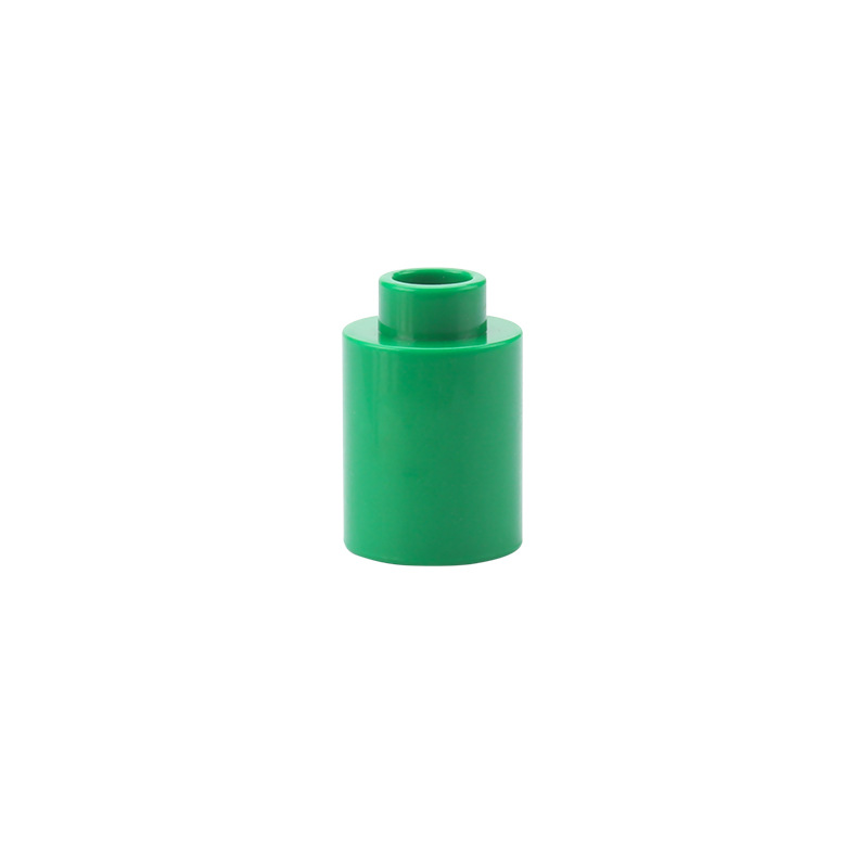 Big Size DIY Toy Tree Flower Bracket Big Particle Cylinder Compatible Large Bricks Children Kid Plastic Assemble Educational Toy: GRAY
