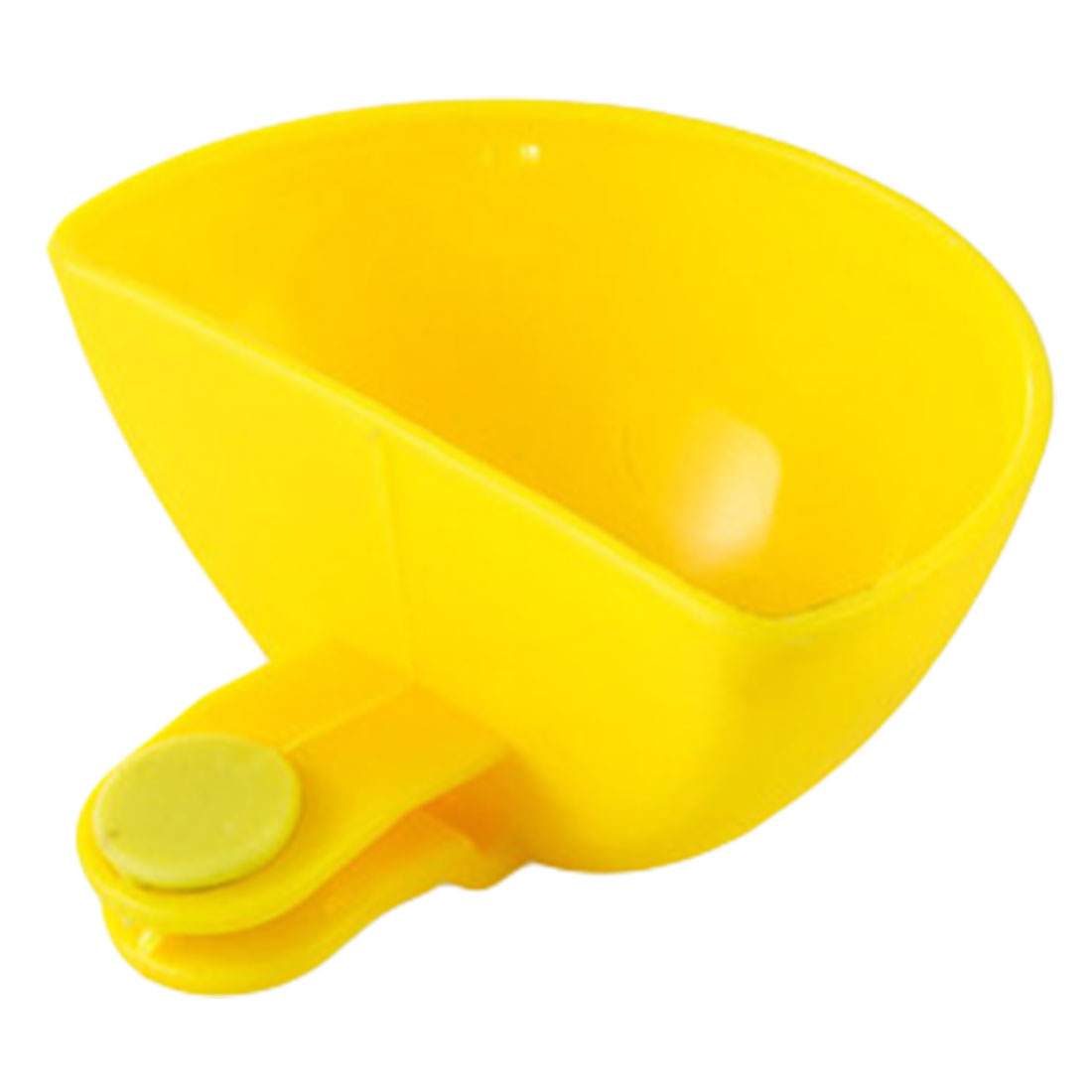 1Pc Kitchen Tool Dip Saucers Assorted Salad Sauce Ketchup Jam Dip Clip Cup Bowl for Tomato Salt Vinegar Sugar Flavor Splice: Yellow