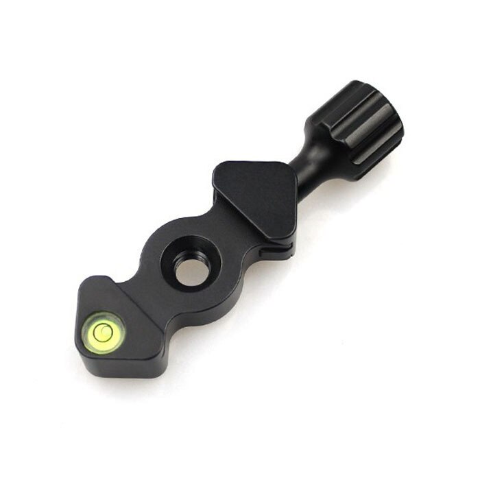 Fittest 25mm mini quick release klemme fiskeben form  w 20mm plade stativ monopod kuglehoved mount arca swiss kompatibel adapter