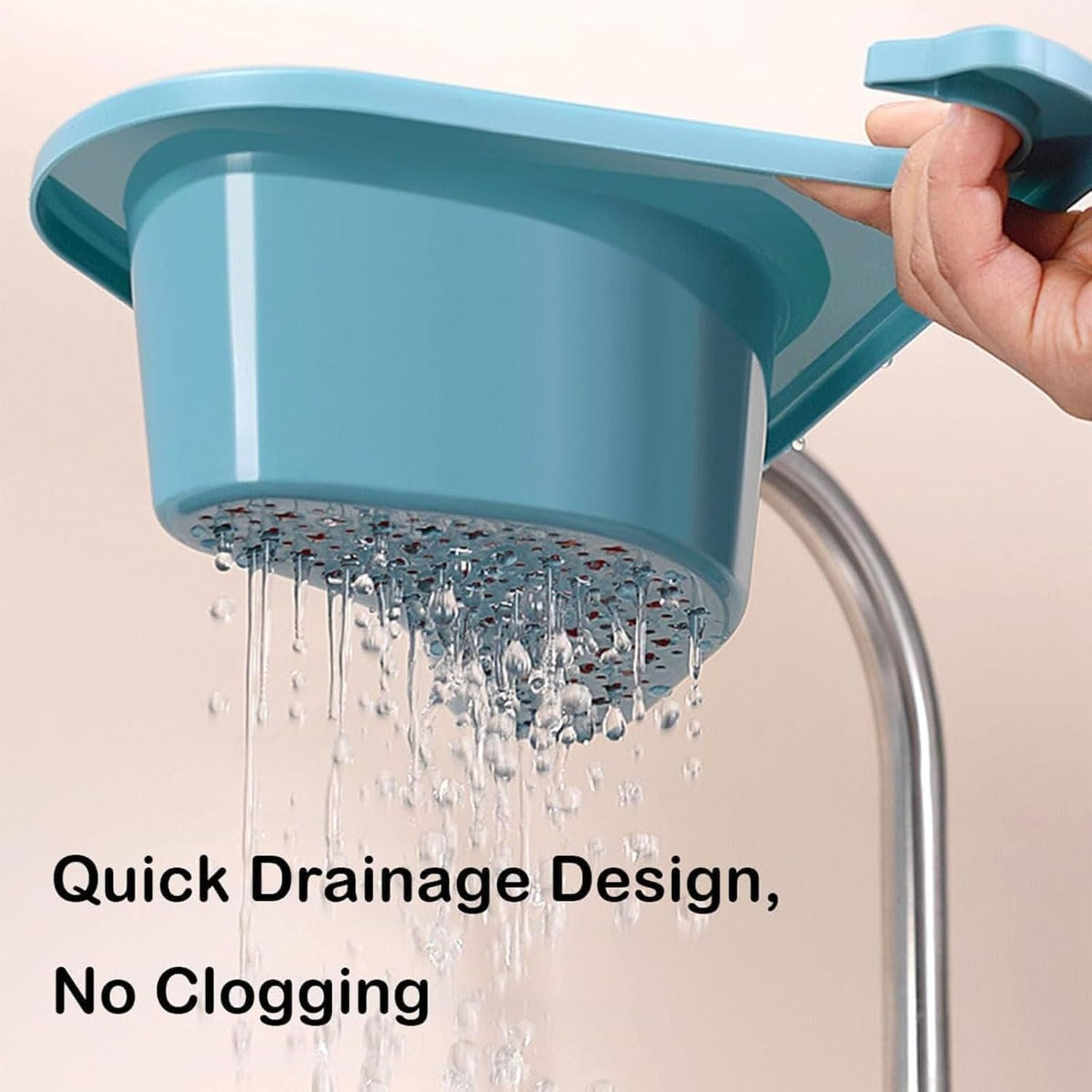 itchen Sink Drain Basket, Hanging Faucet Filter Basket, Convenient Multifunctional Kitchen Sink Basket